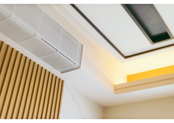 Cullinan West III Interior Design - air conditioner cover