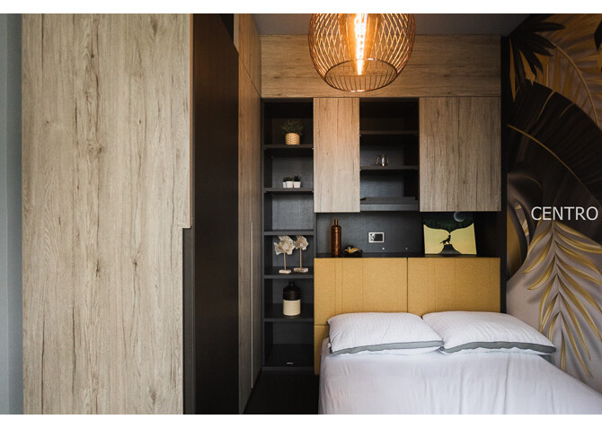 LP6 Lohas Park Interior Design and Bespoke Furniture - Bedroom
