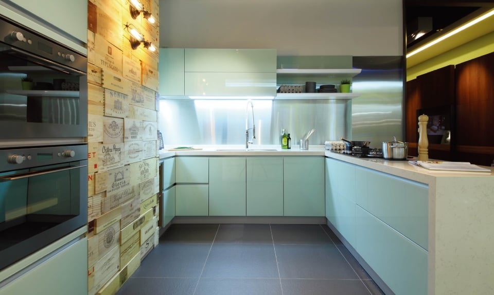 U-Shaped Kitchen